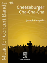 Cheeseburger Cha-Cha-Cha Concert Band sheet music cover